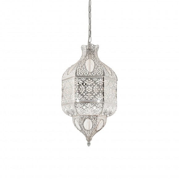 Ideal Lux 141923 mennyezeti függőlámpa Nawa 3x60W|E27 - ezüstszínű
