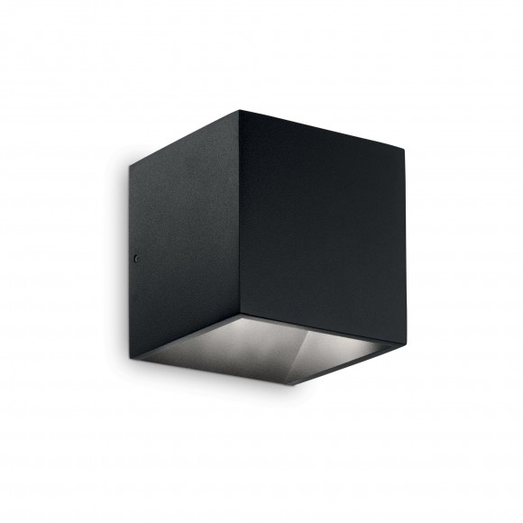 Ideal Lux 142302 LED kültéri fali lámpa Rubik 1x6W|IP44 - fekete