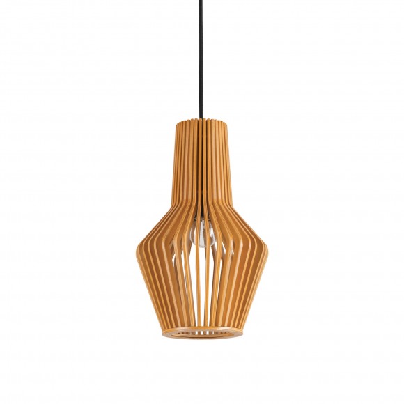 Ideal Lux 159843 mennyezeti függőlámpa Citrus 1x60W|E27 - fa