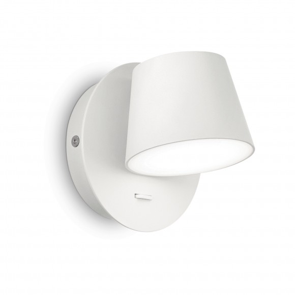 Ideal Lux 167152 LED fali lámpa Gim Bianco 1x6W|3000K - fehér