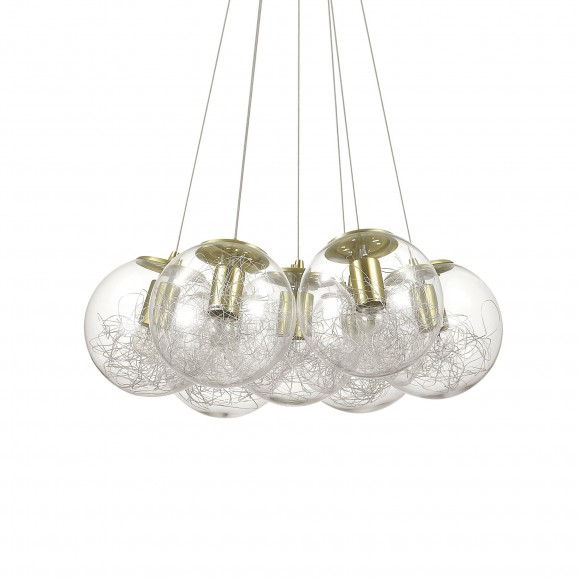 Ideal Lux 176000 mennyezeti függőlámpa Mapa Sat 7x60W|E27
