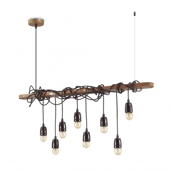 Ideal Lux 176369 mennyezeti függőlámpa Electric 8x60W|E27