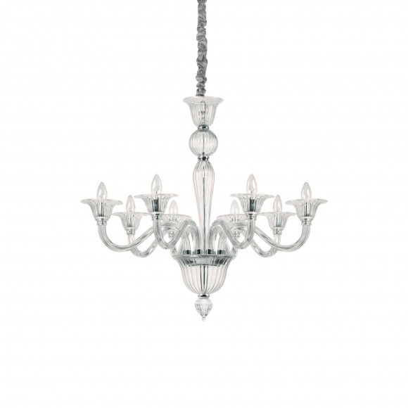 Ideal Lux 199382 mennyezeti függőlámpa Brigitta 8x40W|E14