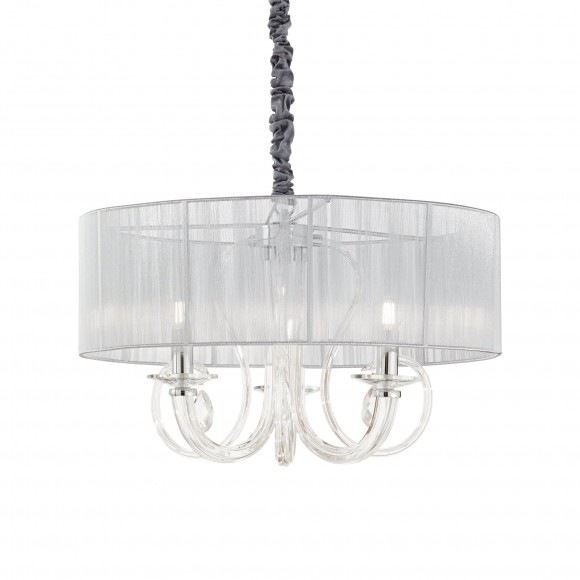 Ideal Lux 208497 mennyezeti függőlámpa Swan 3x40W|E14