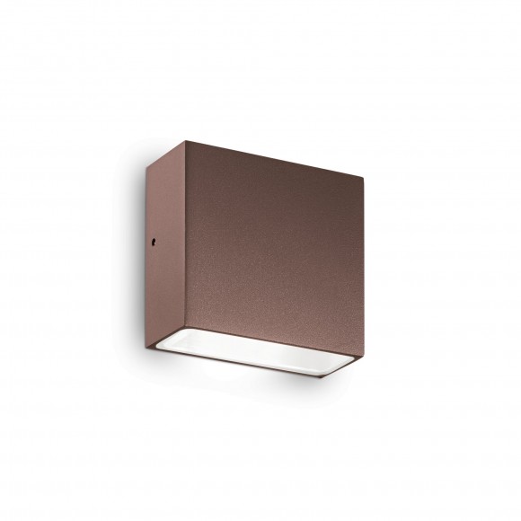 Ideal Lux 213323 kültéri fali lámpa Tetris 1x15W | G9 | IP44 - kávészínű