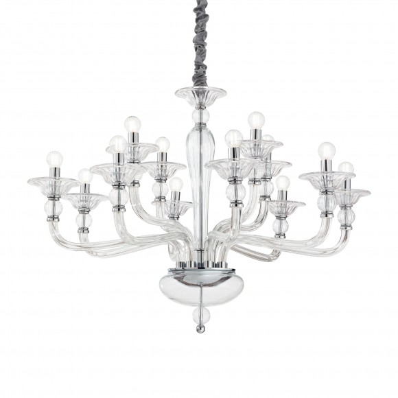 Ideal Lux 213484 mennyezeti függőlámpa Danieli 12x40W|E14