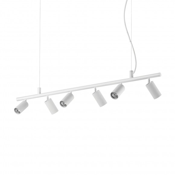 Ideal Lux 231433 mennyezeti csillár Dynamite 6x28W | GU10 - fehér