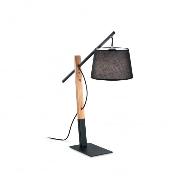 Ideal Lux 238388 asztali lámpa Eminent 1x60W | E27 - fekete, top dizájn