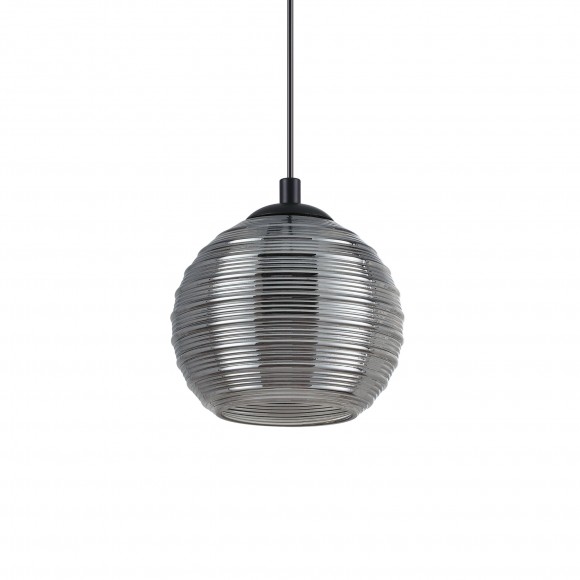 Ideal Lux 241258 mennyezeti függő csillár Riga 1x60W | E27 - füstüveg