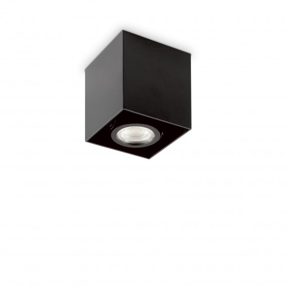 Ideális Lux 243948 mennyezetre szerelhető lámpa Mood 1x28W | GU10 - fekete