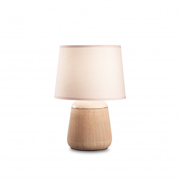 Ideális Lux 245331 asztali dekorációs lámpa Kali 1x40W | E14 - barna