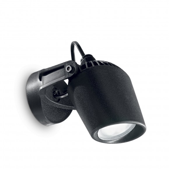 Ideal Lux 247182 kültéri fali lámpa Minitommy 1x6W | GU10 | IP66 - fekete