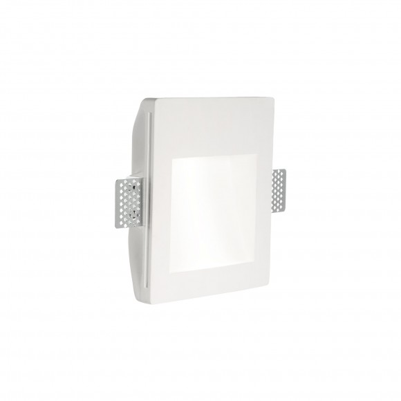 Ideális Lux 249810 LED fali süllyesztett lámpa Walky-1 1x1W | 3000K - gipsz felület