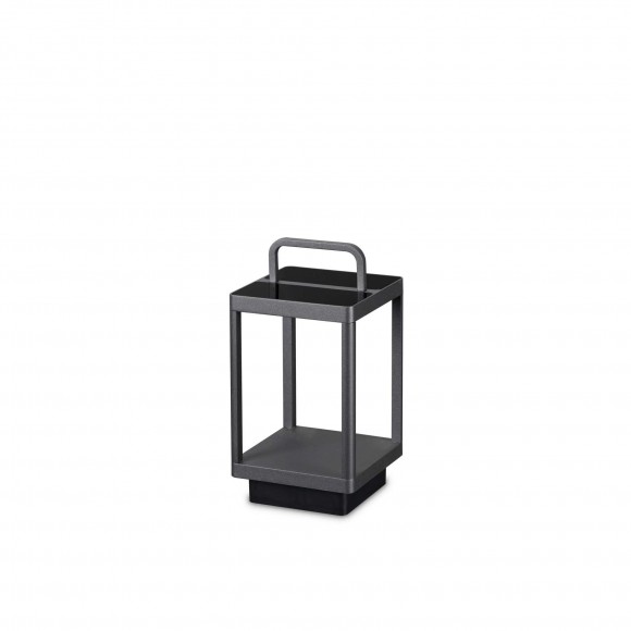 Ideal Lux 250878 kerti asztali lámpa Stardust 1x2W | 270lm | 3000K | IP54 - antracit