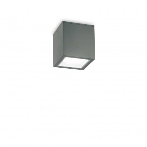 Ideal Lux 251554 mennyezetre szerelhető lámpa Techo small 1x20W | GU10 | IP54 - antracit