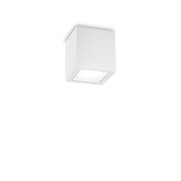 Ideal Lux 251561 mennyezetre szerelhető lámpa Techo small 1x20W | GU10 | IP54 - fehér