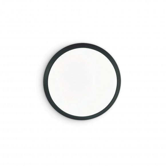 Ideális Lux 252605 LED mennyezeti és fali lámpa Gemma 1x12W | 3000K - fekete