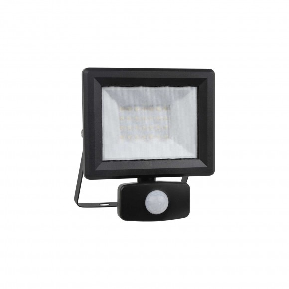 Ideal Lux 269092 LED kültéri reflektor mozgásérzékelővel Flood 1x20W | 1850lm | 4000K | IP65 - fekete