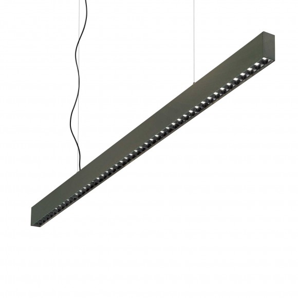 Ideal Lux 271187 LED függesztett fénycsöves lámpa Office 1x30W | 2800lm | 3000K - fekete