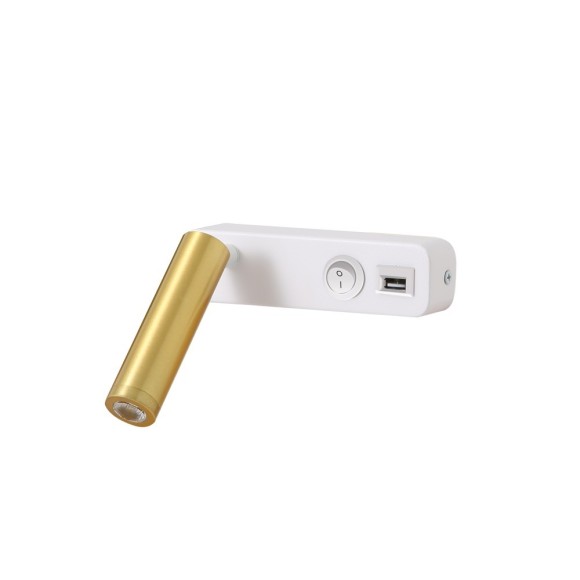 Immax 08281L LED fali lámpa GOAL USB | 3W integrált LED forrás