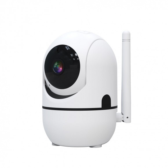 Immax Neo 07701L beltéri intelligens kamera 360° 2-4W | IP20 - mozgásérzékelő, WiFi, fehér
