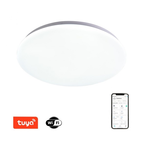Immax 07156-45 LED mennyezeti lámpa Ancora 1x36W | 3960lm | 2700-6500K - intelligens, távirányítás, szabályozható, fehér