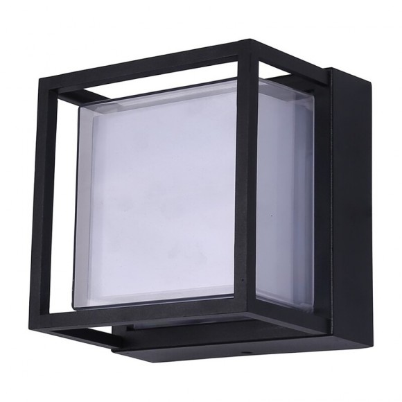 Immax 07901L LED kültéri fali lámpa Cube 1x15W | 900lm | 2700-6500K | IP67 | RGB - szabályozható, WiFi, fekete