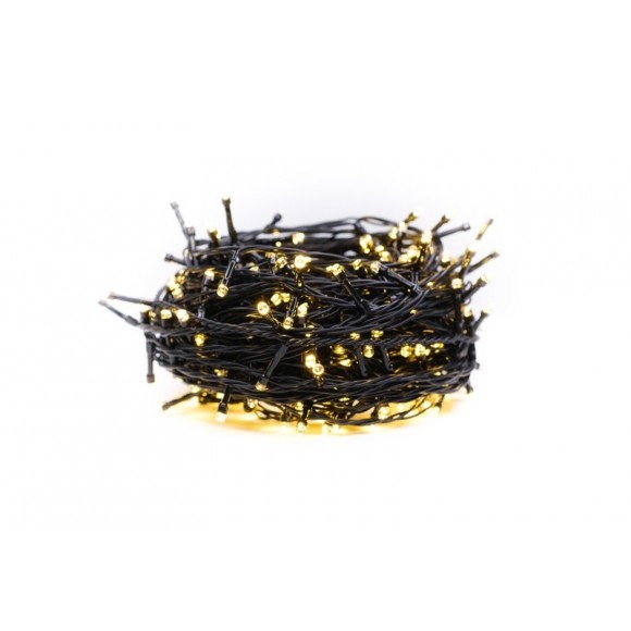 Immax 07755L LED kültéri fényfüzér Smart 40m 1x7,2W | 400 LED | 2700K | IP44 - szabályozható, időzítő, WiFi, Tuya, fekete