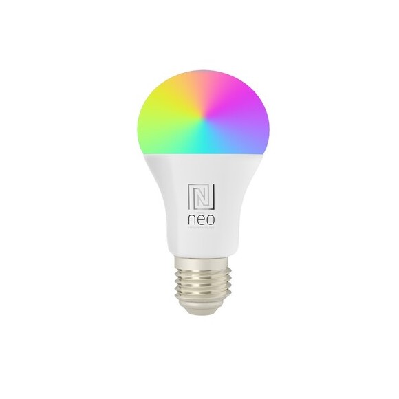 Immax 07743L LED intelligens izzó Smart 1x11W | E27 | 1055lm | 2700-6500K | RGB - szabályozható, WIFI, Tuya, fehér
