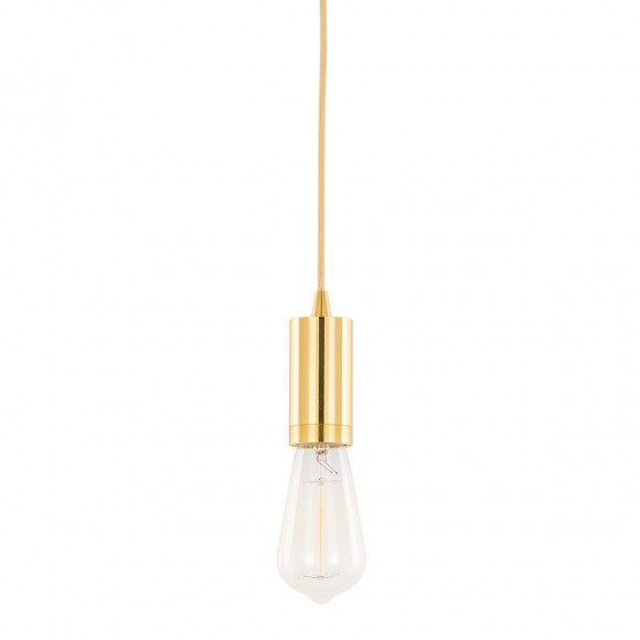 Italux DS-M-038 GOLD zsinóros lámpa Moderna 1x60W|E27