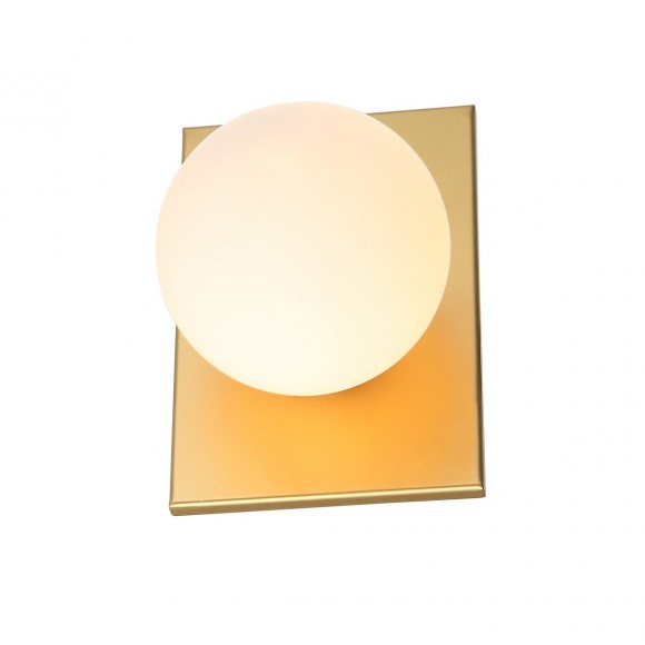 Italux MBM-4597/1 GD fali lámpa 1x25W | G9 - arany, fehér