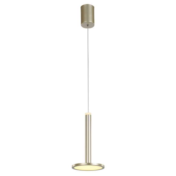 Italux MD17033012-1A GOLD LED mennyezeti függőlámpa Oliver 1x12W|3000K