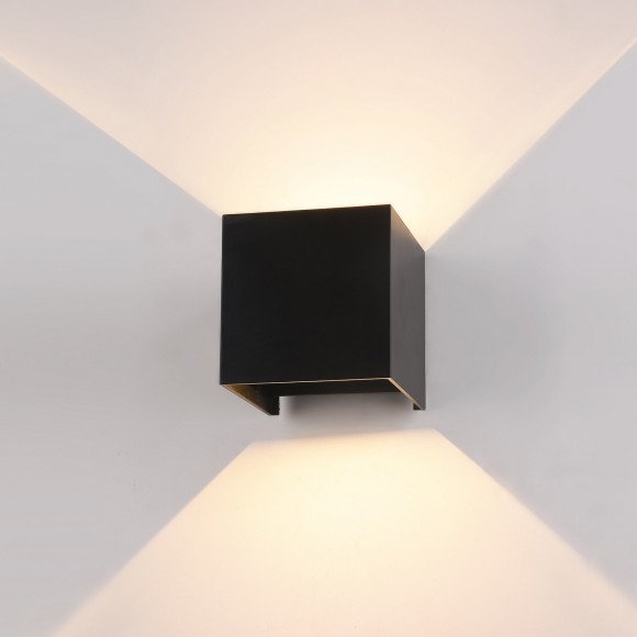 Italux PL-208B LED kültéri fali lámpa Sorento 1x6W|3000K|IP54