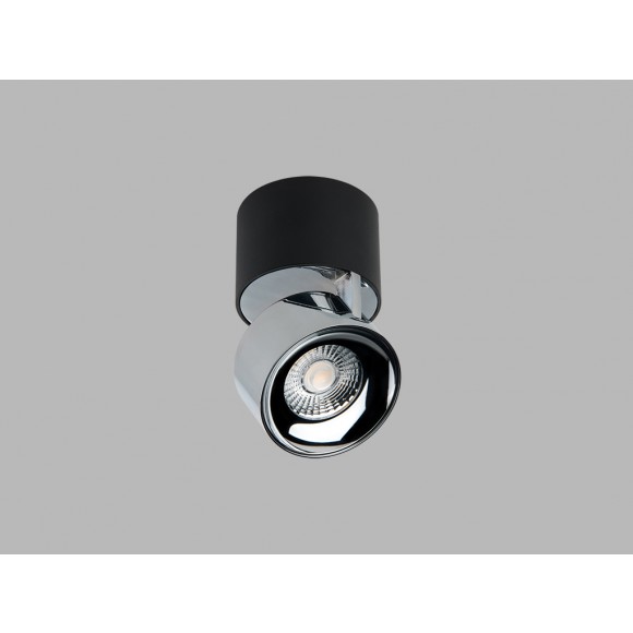 LED2 11508235 LED mennyezeti spotlámpa Klip On 1x11W | 770lm | 2700K - állítható, fekete, króm
