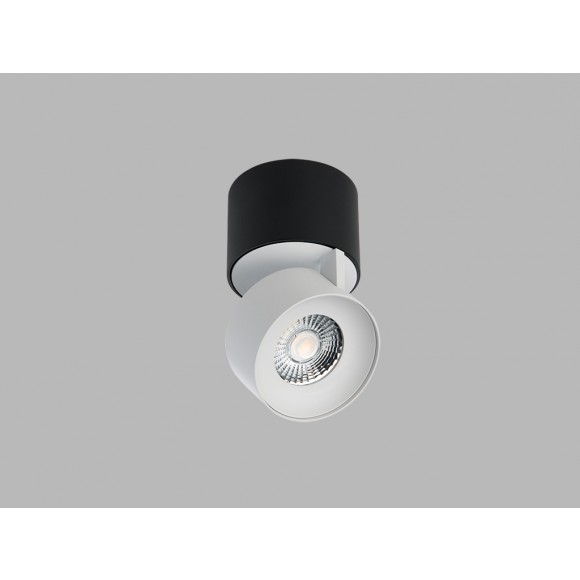LED2 11508231 LED mennyezeti spotlámpa Klip On 1x11W | 770lm | 2700K - állítható, fekete, fehér