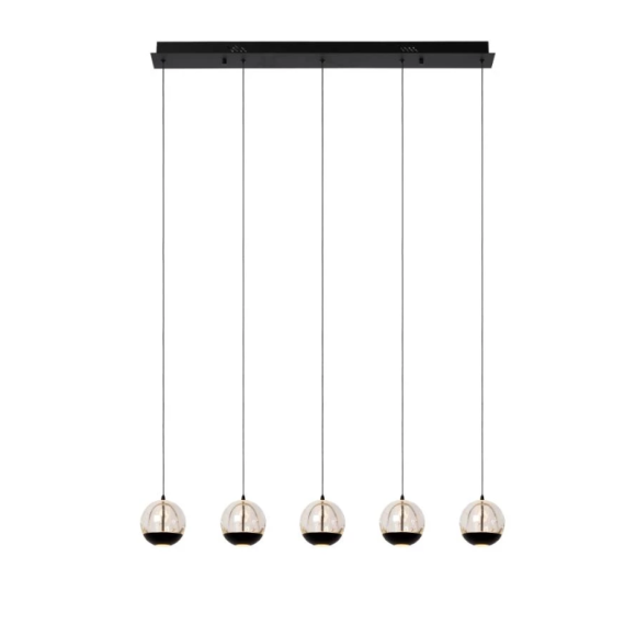 Lucide L134982530 LED mennyezeti függőlámpa SENTUBAL  | 5x5,3W integrált LED forrás | 5x230lm | 2700K