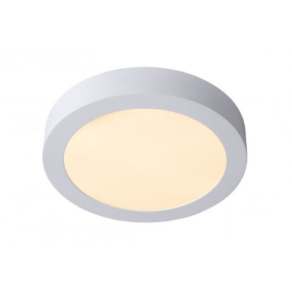Lucide 28116/24/31 LED mennyezetre szerelhető lámpa Brice 1x15W | 3000K | IP44 - szabályozható, fürdőszobába