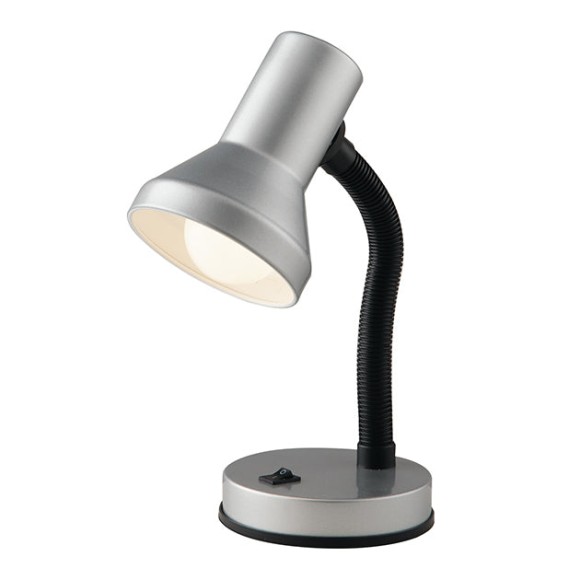 Luce Ambiente Design LDT032-SILVER asztali lámpa | 1×60W E27 | kapcsolóval
