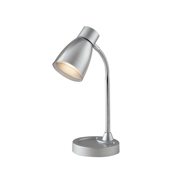 Luce Ambiente Design LDT055ARK-SILVER asztali lámpa ARC E14 | kapcsolóval