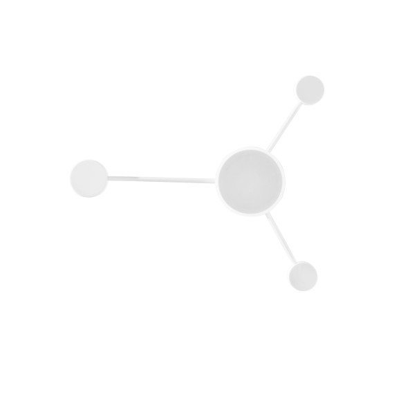 Luce Ambiente Design ETERE-PL3 BCO LED mennyezetre szerelhető lámpa ETERE | 12W integrált LED forrás | fehér