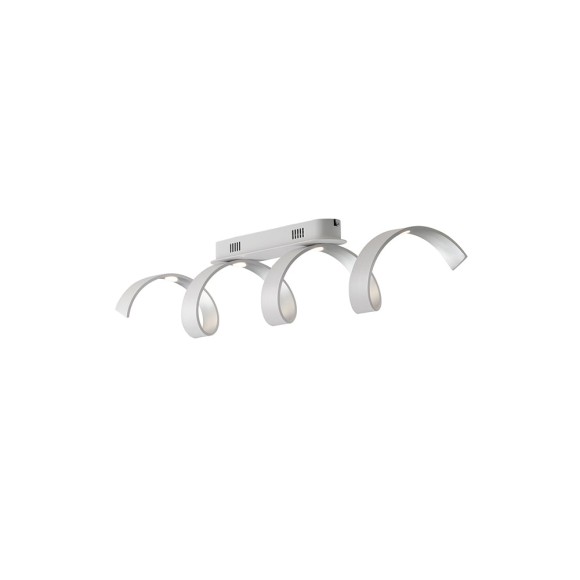 Luce Ambiente Design HELIX-PL4 BCO  LED mennyezetre szerelhető lámpa HELIX | 20W integrált LED forrás | fehér