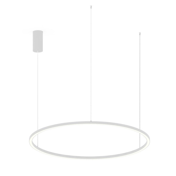 Luce Ambiente Design HOOP-S120-BCO LED mennyezeti függőlámpa HOOP | 60W integrált LED forrás | a kábelen | fehér
