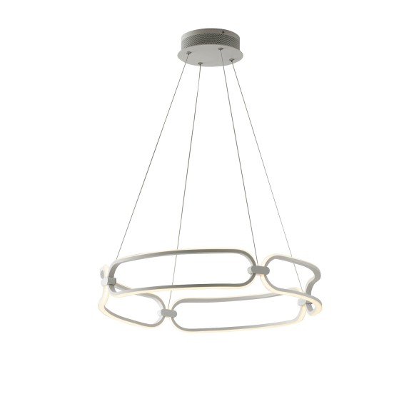 Luce Ambiente Design INFINITY-S60 LED mennyezeti függőlámpa INFINITY | 49W integrált LED forrás | a kábelen | fehér