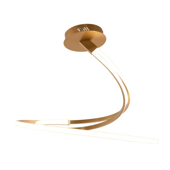 Luce Ambiente Design KINETIC-PL-ORO LED mennyezetre szerelhető lámpa KINETIC | 40W integrált LED forrás | aranyszínű