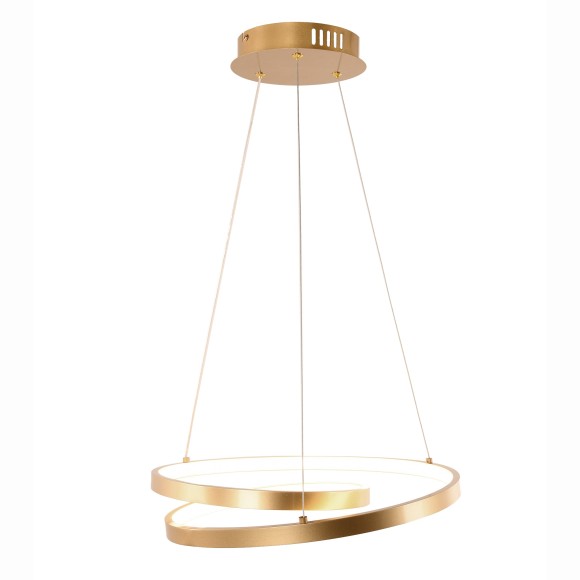 Luce Ambiente Design LIEVE-S-ORO  LED mennyezeti függőlámpa LIEVE | 30W integrált LED forrás | a kábelen | aranyszínű