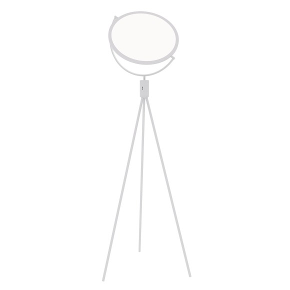 Luce Ambiente Design RADAR-PT-BCO LED állólámpa RADAR | 24W integrált LED forrás | kapcsolóval | fehér