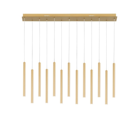 Luce Ambiente Design PYPE-S1-ORO LED mennyezeti függőlámpa PYPE | 5W integrált LED forrás | a kábelen | aranyszínű