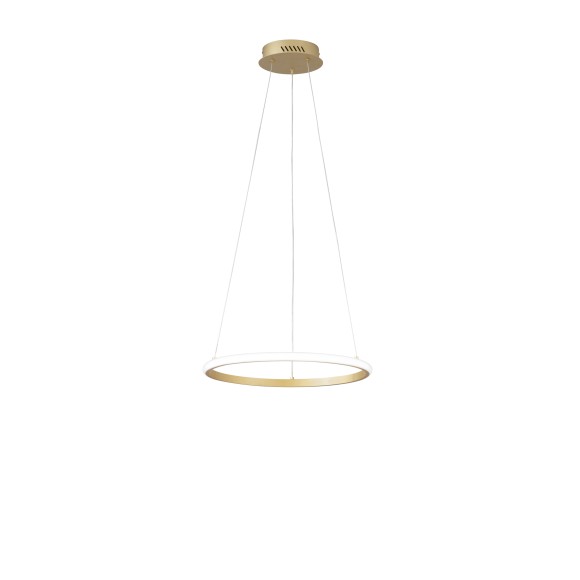 Luce Ambiente Design AXIS-S40-ORO LED mennyezeti függőlámpa AXIS | 29W integrált LED forrás | a kábelen | aranyszínű