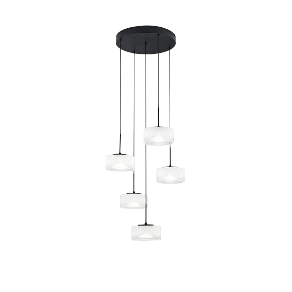 Luce Ambiente Design EMILY-S5 LED mennyezeti függőlámpa EMILY | 40W integrált LED forrás | fehér