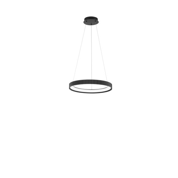 Luce Ambiente Design NIKE-S50-NER LED mennyezeti függőlámpa NIKE | 40W integrált LED forrás | a kábelen | fekete